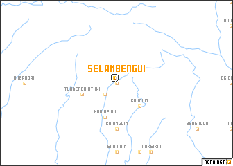 map of Selambengui