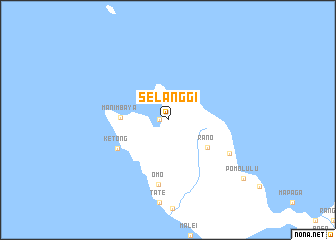 map of Selanggi