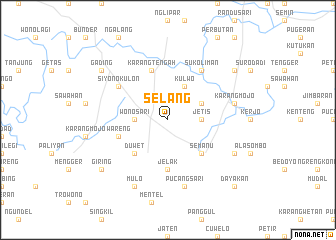 map of Selang