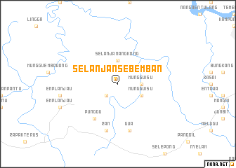 map of Selanjan Sebemban