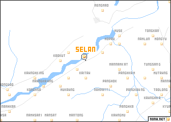 map of Se-lan