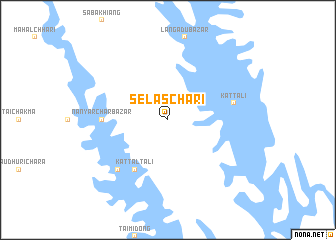 map of Selaschari