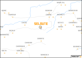 map of Selauté