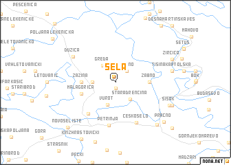 map of Sela