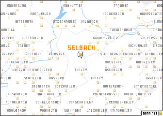 map of Selbach