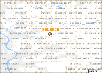 map of Selbach