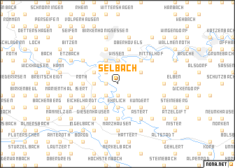 map of Selbach