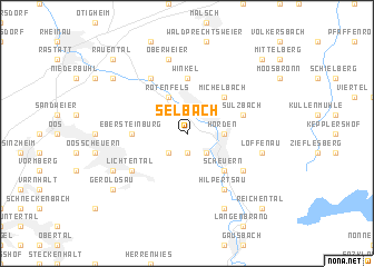 map of Selbach