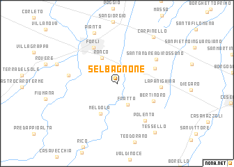 map of Selbagnone