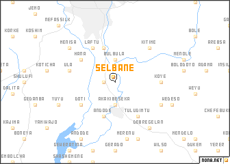 map of Selbanē