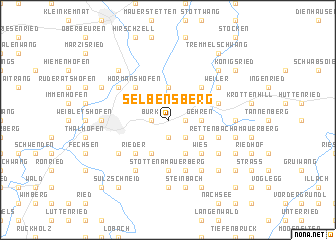 map of Selbensberg