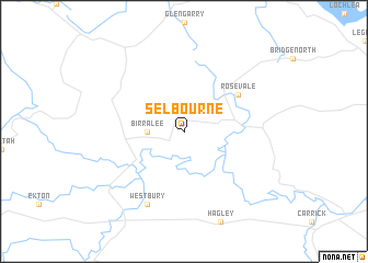 map of Selbourne