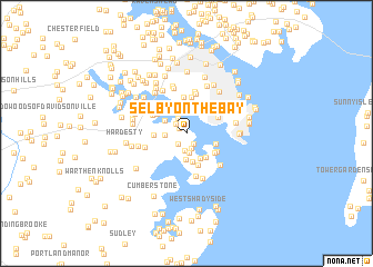 map of Selby-on-the-Bay