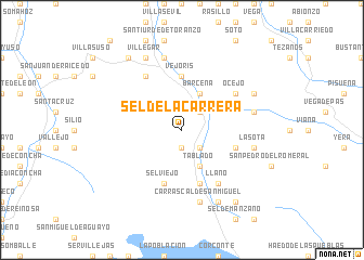 map of Sel de la Carrera