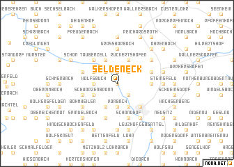 map of Seldeneck