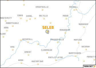 map of Selea