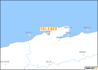 map of Seleber