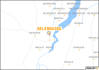 map of Sélébougou