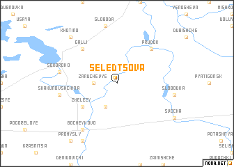 map of Seledtsova