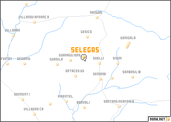 map of Sèlegas