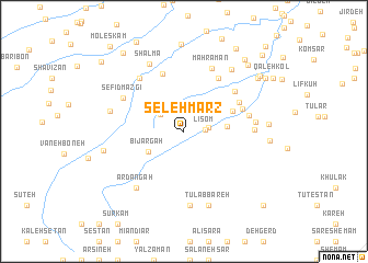 map of Seleh Marz