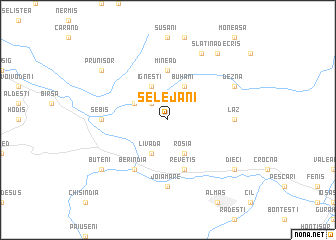 map of Selejani