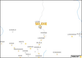 map of Séléké