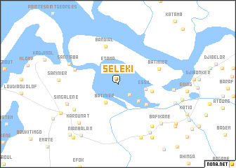 map of Séléki