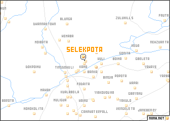 map of Selekpota