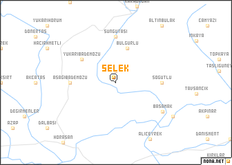 map of Selek