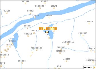 map of Selemane