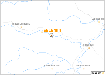 map of Seleman