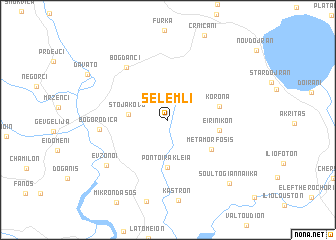 map of Selemli