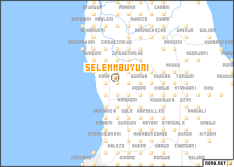 map of Selem Mbuyuni