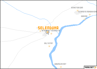 map of Selenduma