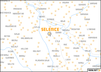 map of Selenicë