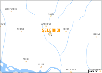 map of Selenkoi