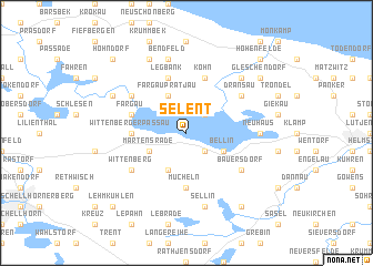 map of Selent