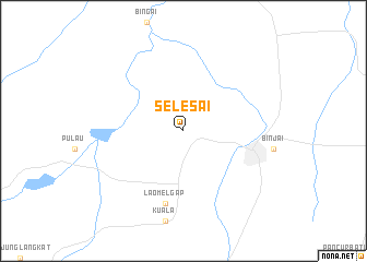 map of Selesai