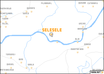 map of Sele Sele