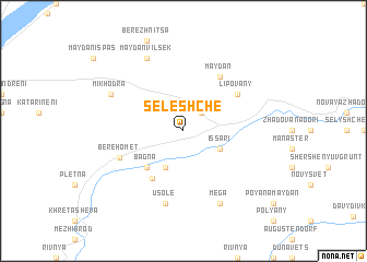 map of Seleshche