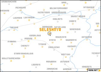 map of Seleshnya