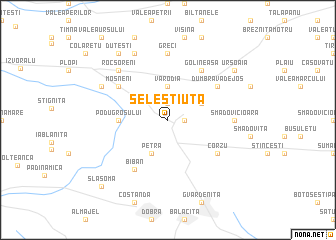 map of Selestiuţa