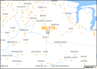 map of Selete