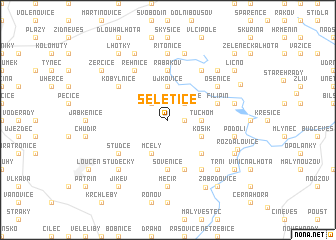 map of Seletice