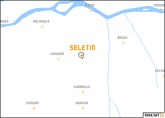 map of Seletin