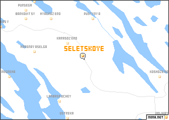 map of Seletskoye