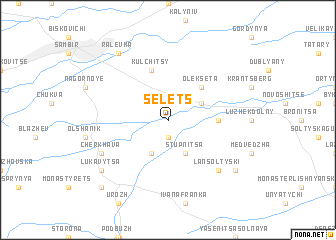 map of Selets