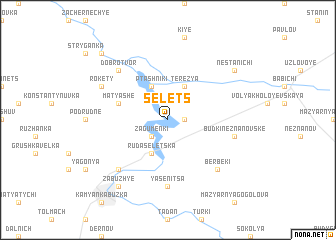 map of Selets