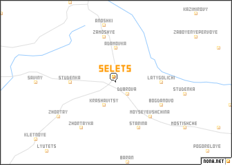 map of Selets